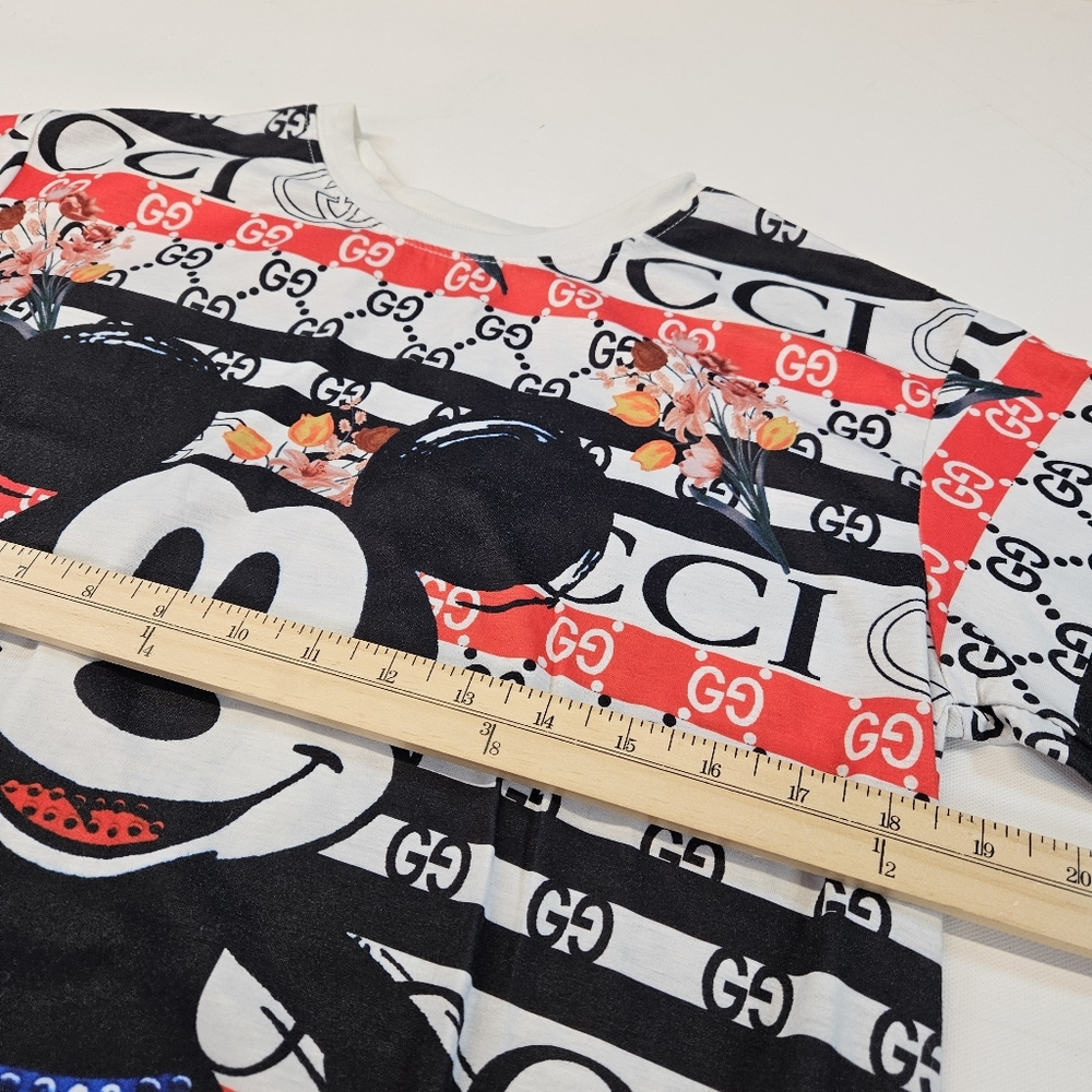 Gucci (non authentic) Mickey Mouse Disney Women's Large T-shirt - Picture 3 of 5